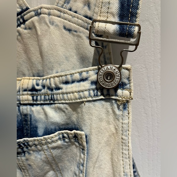 🤍Vintage Acid-Washed Dungarees🤍 - Picture 9 of 11